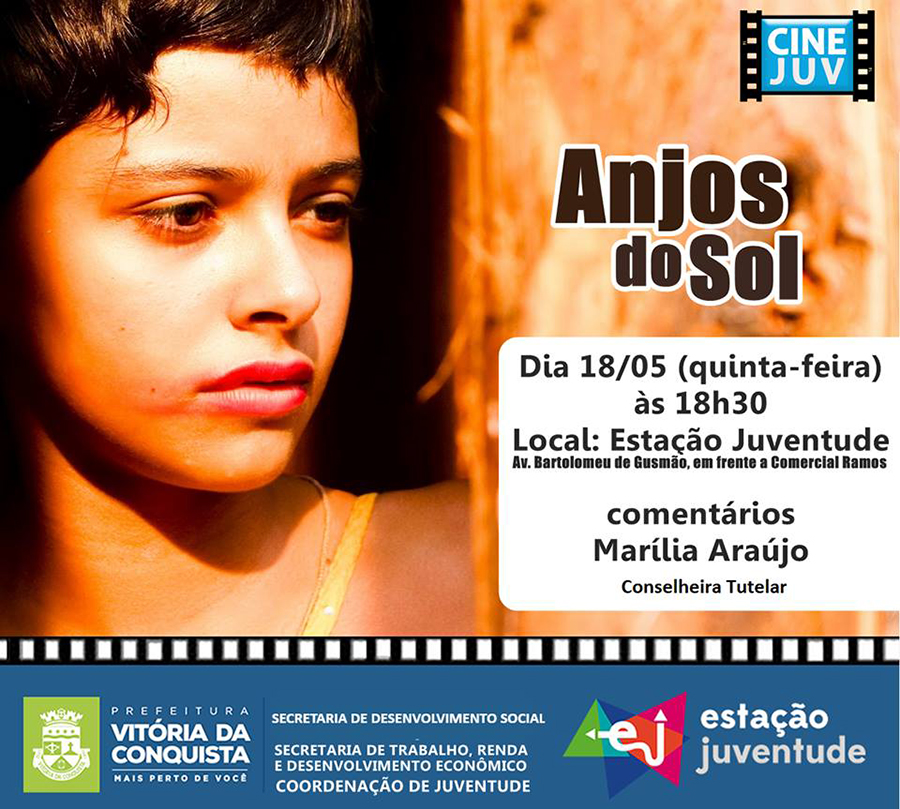 Estação Juventude realiza sessão de cinema com filme 