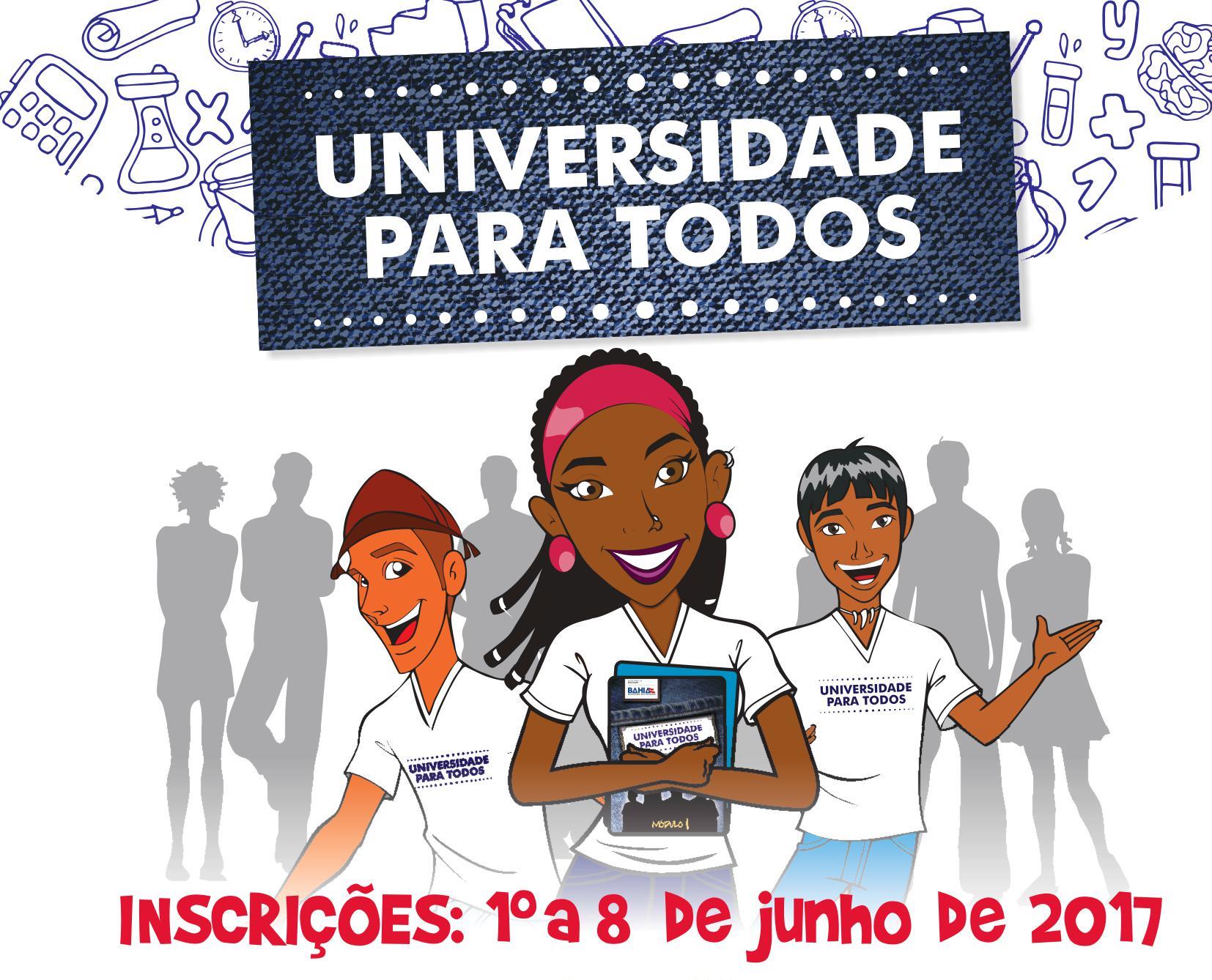 Universidade Para Todos: prazo para inscrição termina nesta quinta, 8