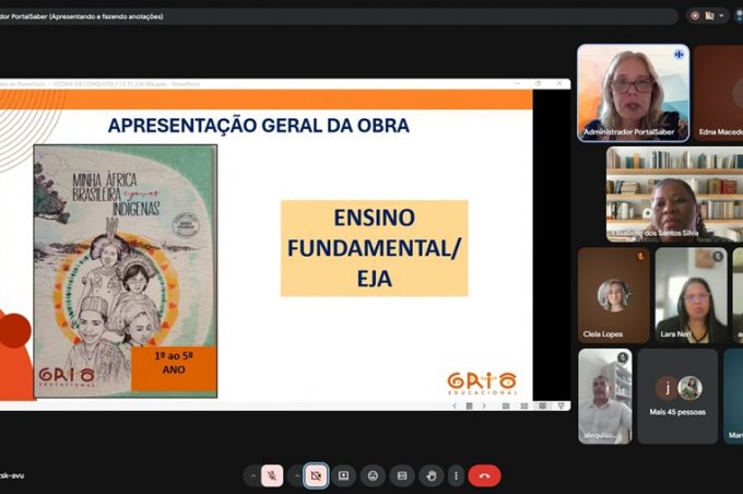 Rede Municipal inicia uso da coleção “Minha África Brasileira e Povos Indígenas” com formação pedagógica