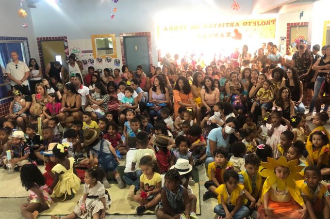 Centro de Educação Infantil do Vila América realiza 3ª edição do Conhecendo Artistas da Terra com homenagem a Xangai
