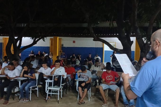 Enem Itinerante promovido pela Coordenação da Juventude leva aulão preparatório para estudantes de Bate-Pé