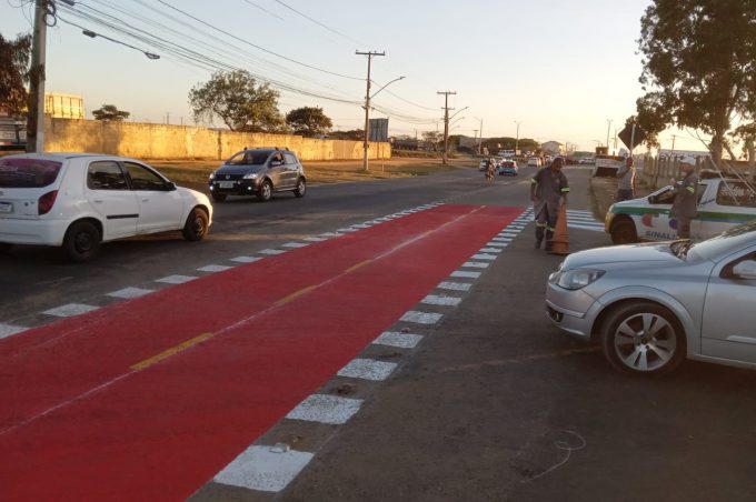 Semob promove manutenção nas ciclovias e ciclofaixas de Vitória da Conquista