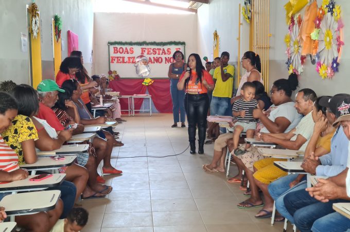 Campanha dos 21 Dias de Ativismo aborda violência contra a mulher e leva serviços à comunidade quilombola de Barrocas