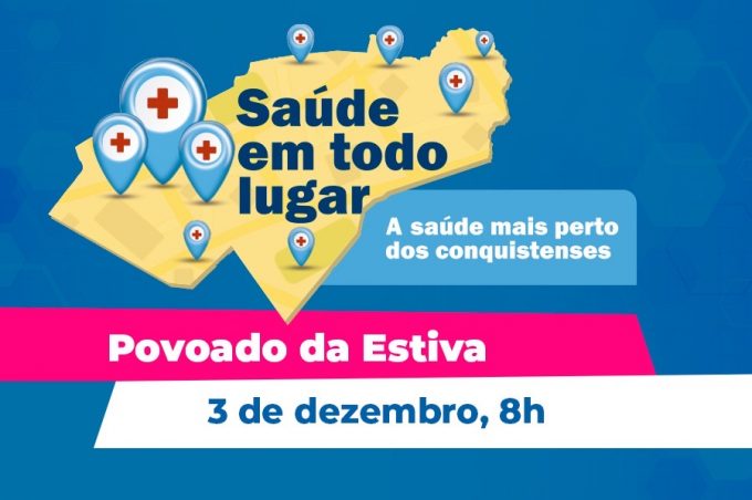 Programa Saúde em Todo Lugar chega ao povoado da Estiva nesta quarta-feira, 3
