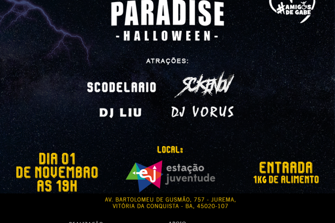 Esquenta do Paradise Halloween acontece na Estação Juventude