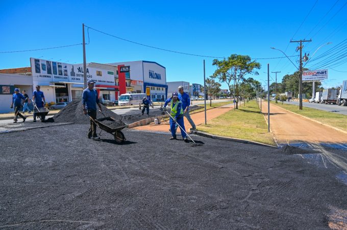 Avenida Brumado ganha mais um retorno. Revitalização está na segunda etapa