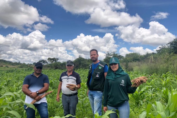 Técnicos da SMDR realizam visitas técnicas em propriedades rurais dos assentamentos Santa Marta e Tigre