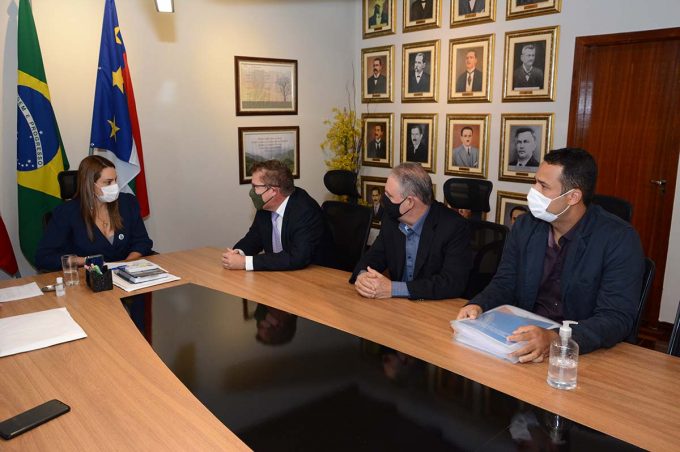 Coordenador regional da Defensoria Pública Estadual é recebido pela prefeita Sheila Lemos