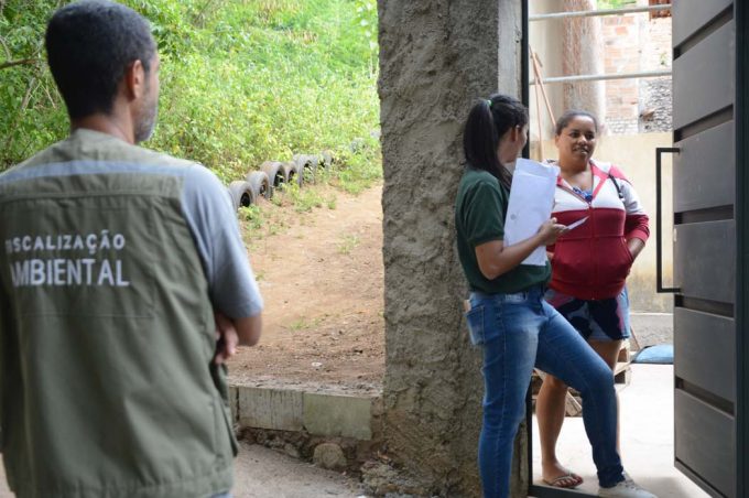 Secretaria de Meio Ambiente intensifica ações de conscientização com moradores do entorno do Poço Escuro
