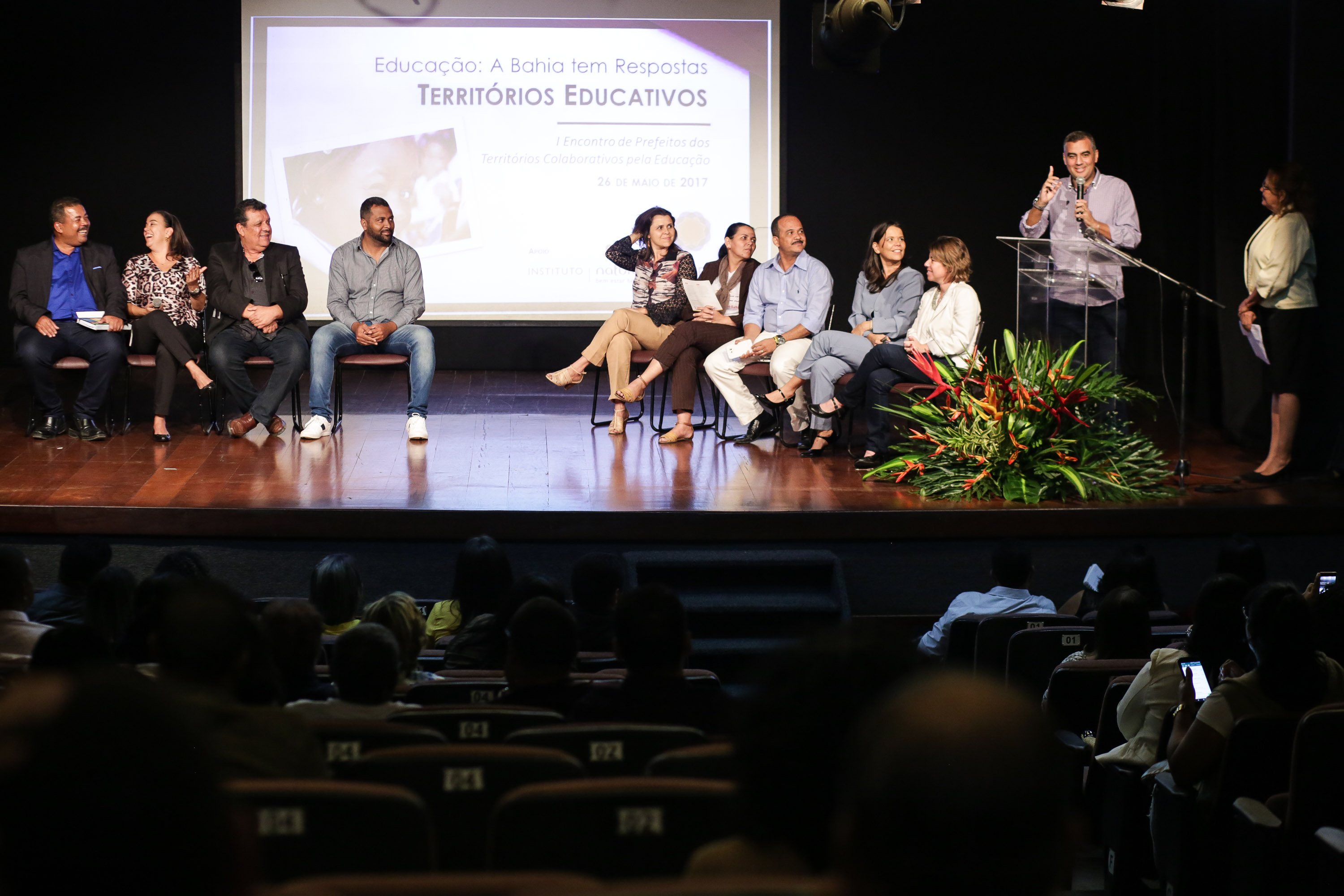 Secretaria de Educação participa do I Encontro de Gestores Públicos dos municípios parceiros do Instituto Chapada