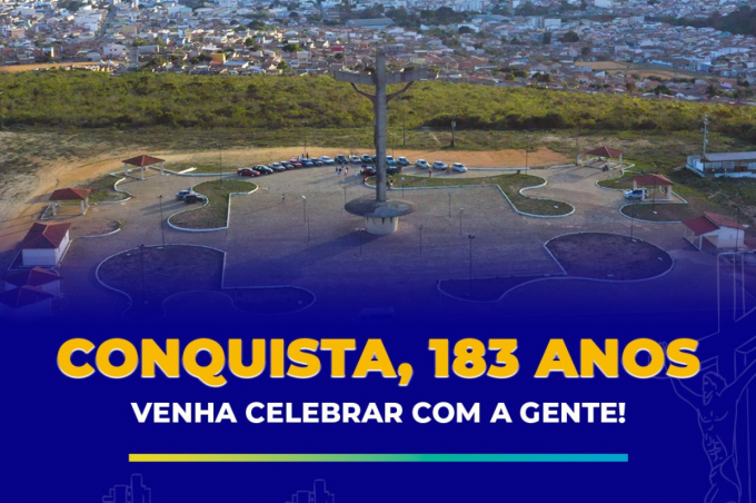 Prefeitura comemora 183 anos de Vitória da Conquista com programação diversificada