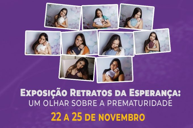 Exposição fotográfica realizada pela Fundação de Saúde retrata a força e a luta de bebês prematuros