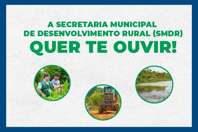 SMDR disponibiliza whatsapp como canal de comunicação com a zona rural
