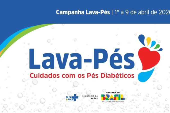 Campanha Lava-Pés mobiliza Atenção Básica de Saúde para prevenir amputações em pessoas com diabetes