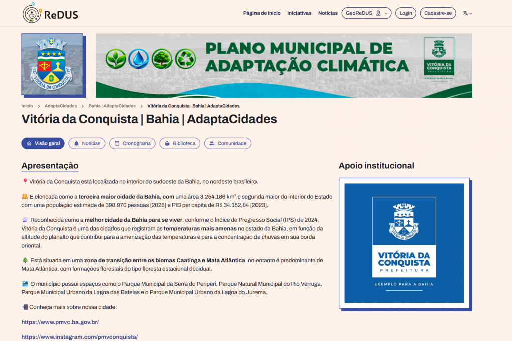 Foto: Reprodução/Prefeitura de Vitória da Conquista - BA