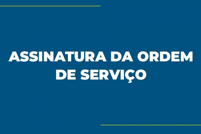Prefeitura assina Ordem de Serviço para reforma e ampliação do Centro Educacional Moisés Meira nesta quarta, 22