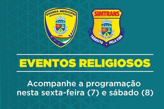 Simtrans e Guarda Municipal vão garantir fluidez e segurança nas procissões da Sexta-feira Santa e Sábado de Aleluia
