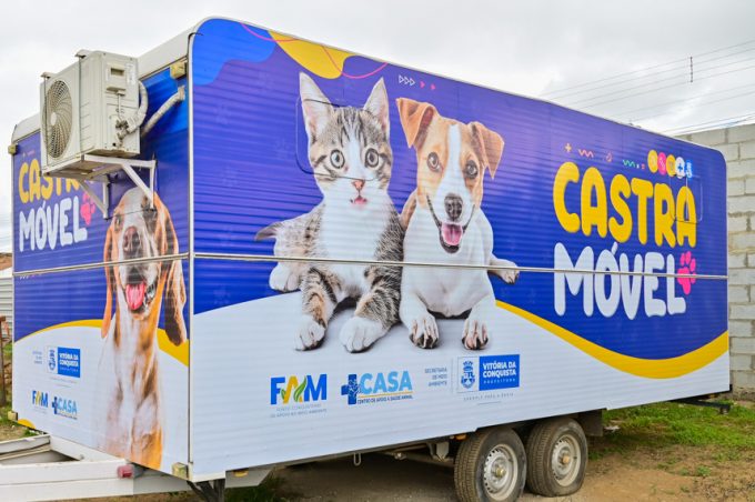Castramóvel realiza procedimentos em cães e gatos no loteamento Sobradinho nesta sexta e sábado