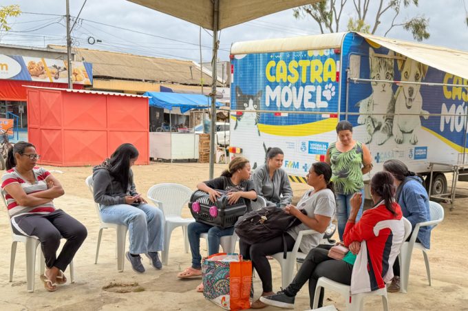Castramóvel leva cuidado e prevenção para cães e gatos do distrito de José Gonçalves