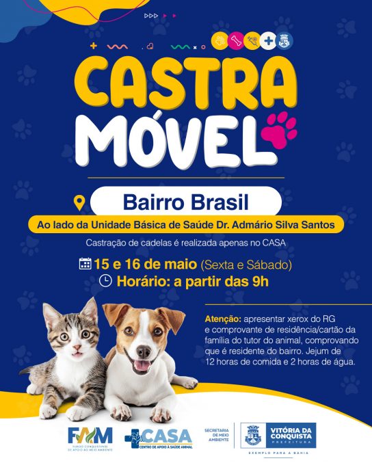 Foto: Reprodução/Prefeitura de Vitória da Conquista - BA