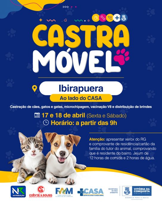 Foto: Reprodução/Prefeitura de Vitória da Conquista - BA