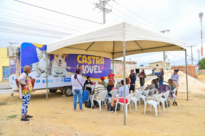 Castramóvel ultrapassou, no último sábado, mais de duas mil cirurgias de castração gratuitas em cães e gatos