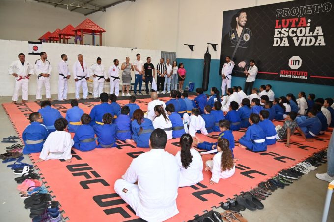 Projeto da Prefeitura realiza graduação de faixa de 40 alunos de judô