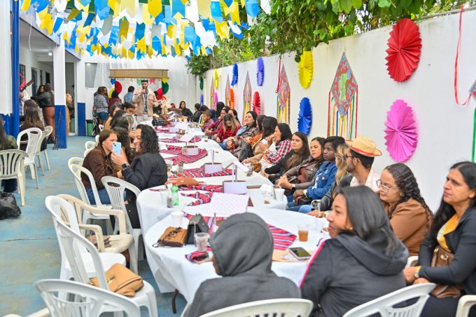 Confraternização marca encerramento do semestre nas escolas nucleadas da Rede Municipal de Ensino