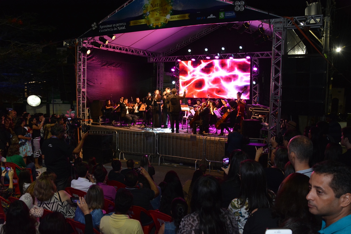 Natal Conquista de Luz leva música clássica para a Tancredo Neves