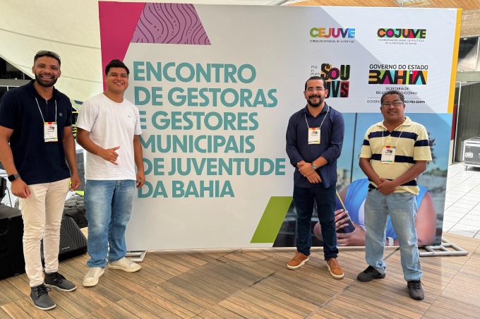 Coordenação Municipal da Juventude participa do Encontro de Gestores e Gestoras de Juventude da Bahia