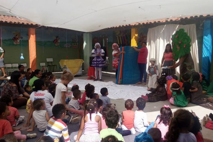 Projetos estimulam a leitura em creches da Rede Municipal de Ensino
