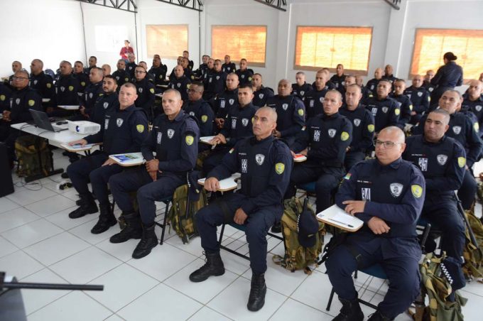 Guarda Municipal realiza aula inaugural do curso de formação do novo Grupamento de Proteção Preventiva Motorizada