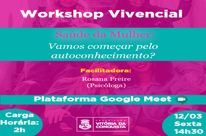 Prefeitura promove workshop sobre saúde da mulher
