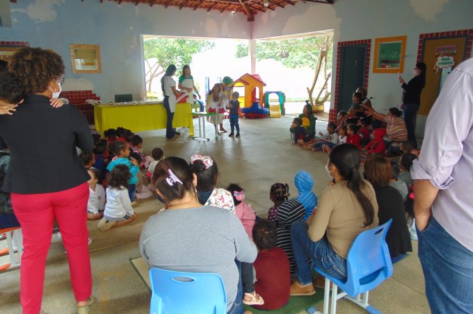 Smed inicia projeto educacional de alimentação nutricional em escola infantil do Vila América