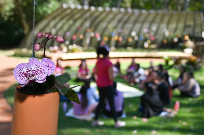 Ação no Orquidário promove autocuidado e bem-estar entre mulheres