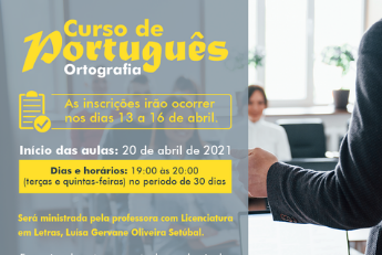 Coordenação da Juventude oferece oficina de língua portuguesa