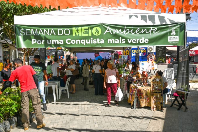 Semana do Meio Ambiente: Feira da Biodiversidade na praça Nove de Novembro discute preservação ambiental