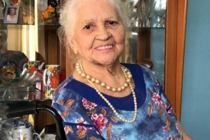 Nota de pesar pelo falecimento de dona Cândida de Oliveira Correia Santos