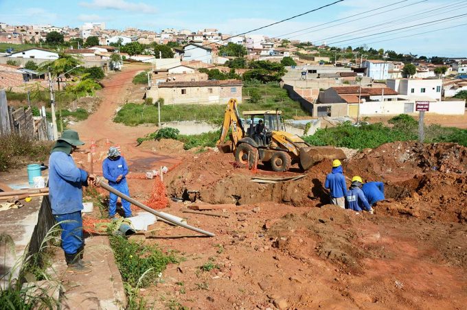 Prefeitura avança com a construção da rede de drenagem do Alto do Panorama