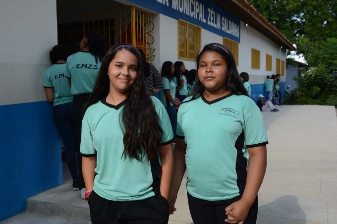 Um sonho que se tornou realidade, diz comunidade do Simão sobre reforma da Escola Municipal Zélia Saldanha