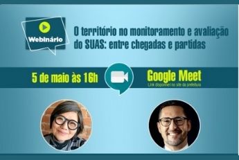 Prefeitura promove webinário sobre monitoramento e avaliação no SUAS