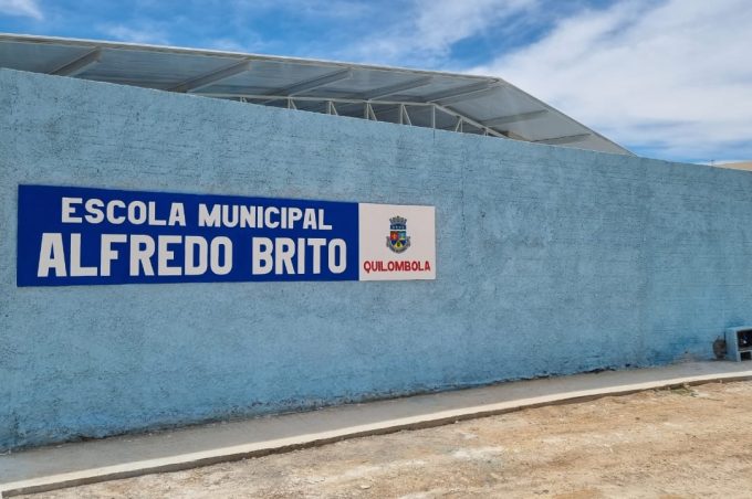 Comunidade Quilombola de Lagoa de Maria Clemência recebe escola revitalizada na tarde desta quarta-feira, 5