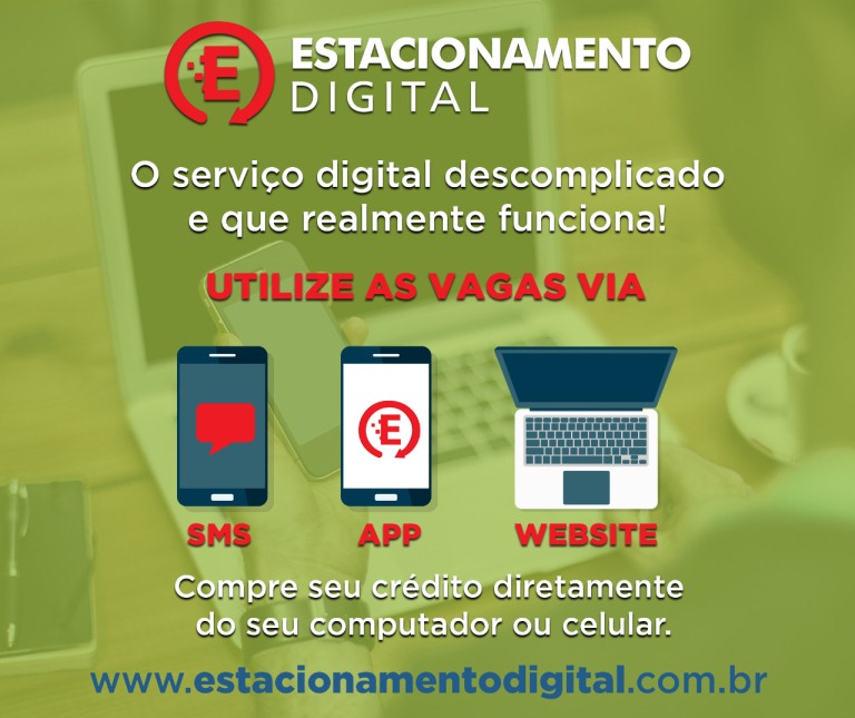 Zona Azul lança aplicativo ‘Estacionamento Digital’
