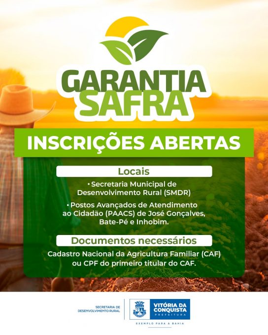 Foto: Reprodução/Prefeitura de Vitória da Conquista - BA