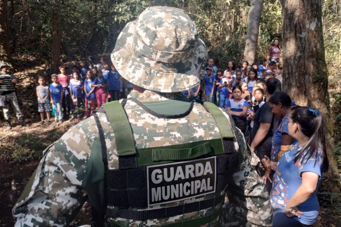 Guarda Municipal resgata ouriço-cacheiro em área urbana de Vitória da Conquista