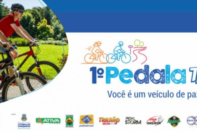 Com apoio da Prefeitura, 1º Pedala Teiú homenageia Vitória da Conquista