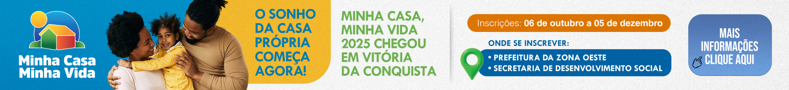 Banner Minha Casa Minha Vida