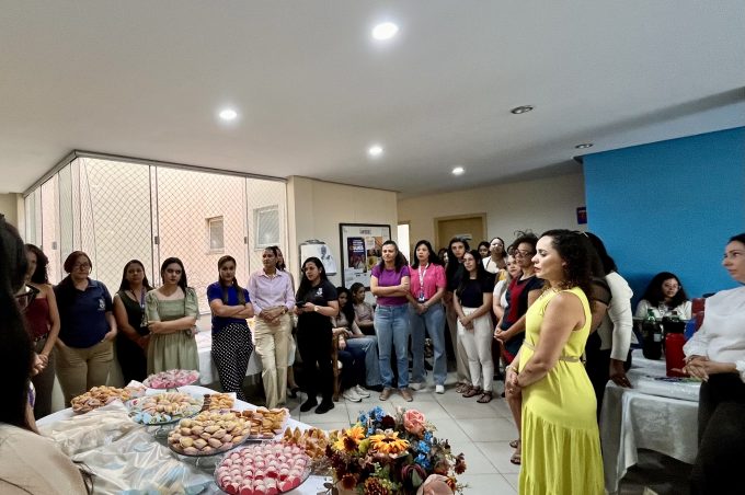 Servidoras da Semdes participam de café da manhã em homenagem ao Dia da Mulher