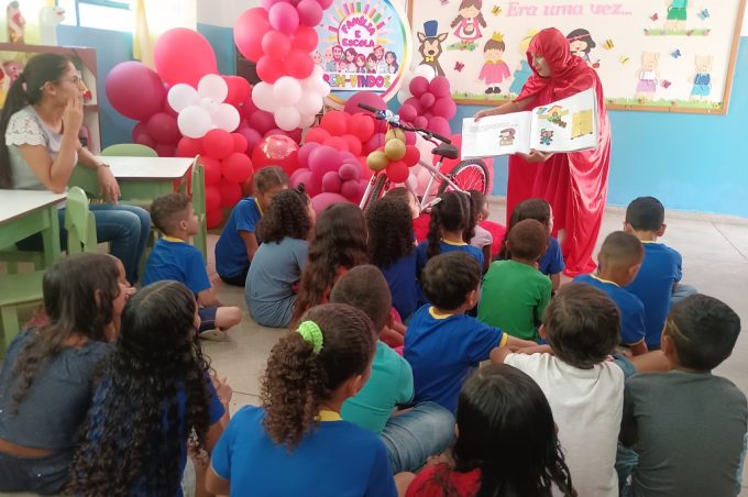 Escola Municipal Iza Medeiros inicia Projeto de Leitura do ano letivo de 2024