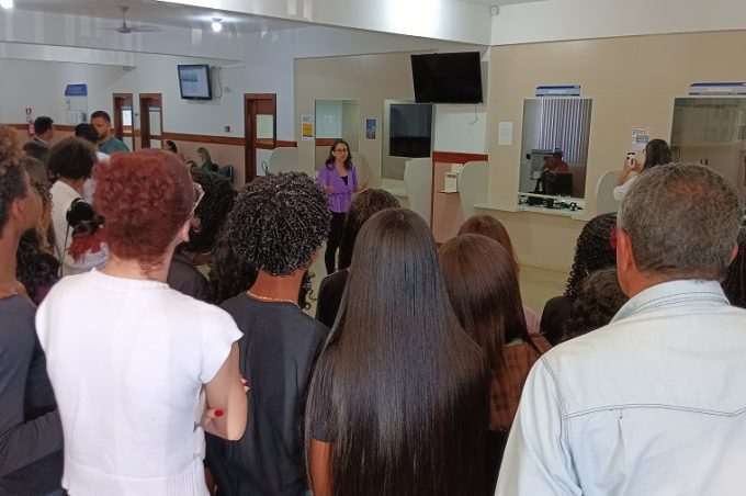 Alunos da rede municipal visitam Fórum da Justiça do Trabalho Juiz Crésio Dantas
